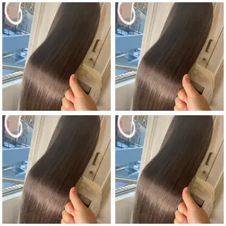 ロング カラー 似合わせ/ブリーチ カラー.岡田友仁のヘアスタイル