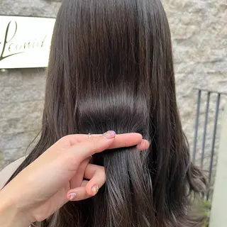 セミロング カラー ✨透明感カラー✨ 🦖佐々木未来🦕のヘアスタイル