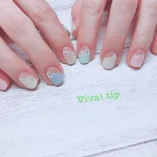 ネイル Viva!tip所属・Viva!tip ビバティップネイルのネイルデザイン