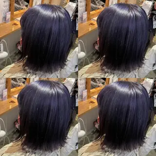 ミディアム カラー Minami. 🩵 再現性特化ヘアのヘアスタイル