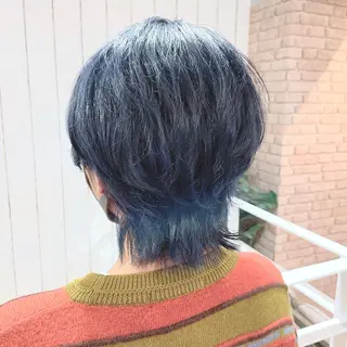 ショート カラー ヘアアレンジ MiU所属・韓国×髪質改善×美髪 縮毛矯正×レイヤーのヘアスタイル