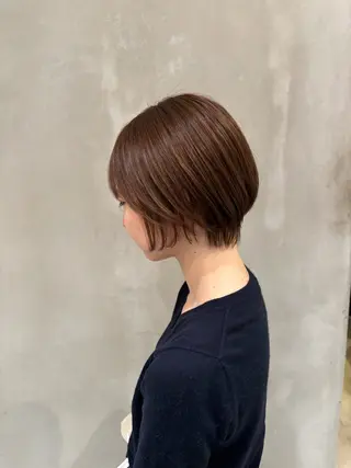 ショート カラー ALBUMアカデミー 🐱mutaのヘアスタイル