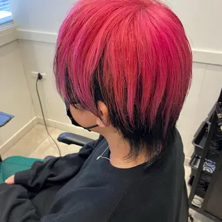 ショート カラー GO TODAY SHAiRE SALON所属・🌼透け感カラー 🌼Rinaのヘアスタイル