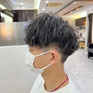 パーマ メンズ アグヘアーシータ所属・🤩メンズカット/ パーマ山本🤩のヘアスタイル