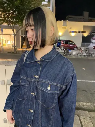 ショート sea's所属・ヒラカホ/矢場町/ ブリーチ/似合わせのヘアスタイル