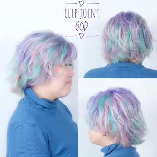 ショート カラー 今泉 周のヘアスタイル