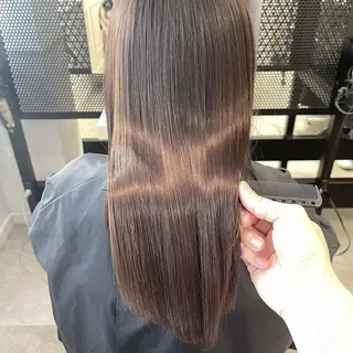 ロング ベージュ＊Spica 【ミルクティー】のヘアスタイル