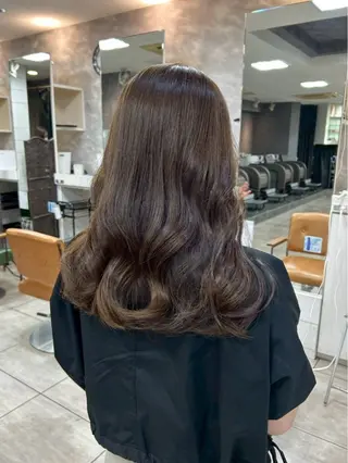 カラー ハイトーンカラー✨ 慶田玲和のヘアスタイル