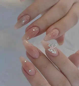 ネイル By moonネイル 🌷ワンホン/韓国風のネイルデザイン