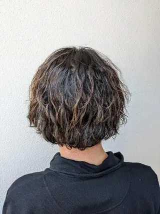 パーマ メンズ 小川 健治✨のヘアスタイル