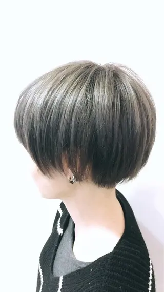 ショート カラー 髪質改善・縮毛矯正 Taijuのヘアスタイル