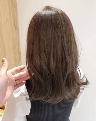 セミロング TREAT HAIR DESIGN 千葉店所属・⭐️上田 悠⭐️のヘアスタイル