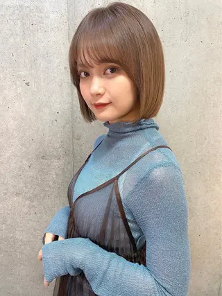 ショート 🫧岡野/透明感🍃 /髪質改善🫧のヘアスタイル