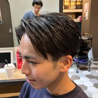 ショート パーマ メンズ 梅田/メンズ専門 /加地光尊のヘアスタイル