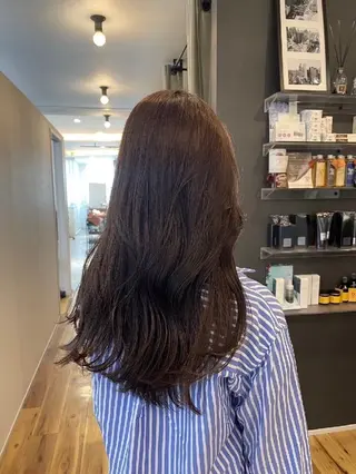 カラー seina/ ブリーチカラー✨のヘアスタイル