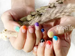 ネイル おうちのネイルサロン　konpeiTou〜こんぺいとう〜所属・おうちのネイルサロン KonpeiTouのネイルデザイン