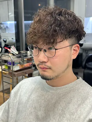 パーマ fifth men's原宿所属・fifth/原宿/ シャドウパーマ/カズのヘアスタイル