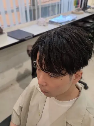 メンズ Lapis 名古屋駅前店所属・LEN名古屋/パーマ 海外ヘア/メンズ特化のヘアスタイル