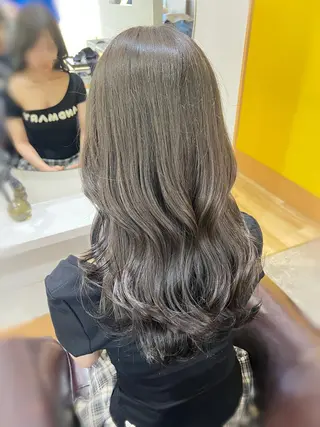 ロング 山崎 まな🦋🫧のヘアスタイル