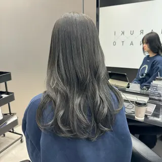 ロング HARUKI MINATO Japan SENDAI所属・🌈【透明感・韓国 ヘア】がっきー🌈のヘアスタイル