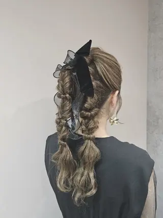 ヘアアレンジ 薄葉 美菜子のヘアスタイル