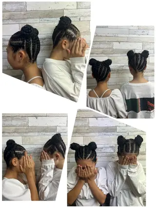 ロング B-W ⭐️REIKOのヘアスタイル