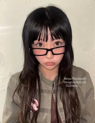 マツエク・マツパ NORA senaのマツエク・マツパデザイン