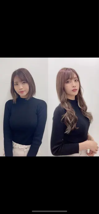 ショート ヘアアレンジ 🌈プルエクステ& ハイトーン🌈関飛鳥のヘアスタイル