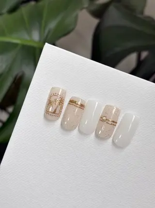 ネイル Li'a Bloom所属・🦋🤍 madoka🤍のネイルデザイン