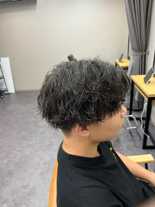 パーマ メンズ mare宇部高前店 /スタッフモデルのヘアスタイル