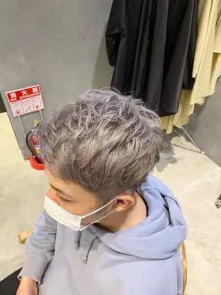 カラー メンズ well高崎上大類店所属・well高崎上大類町 /湯浅泳作のヘアスタイル