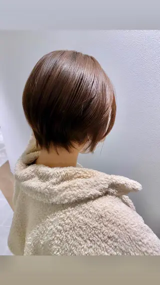 ショート スパイキーショート パーマ　具志堅　太志のヘアスタイル