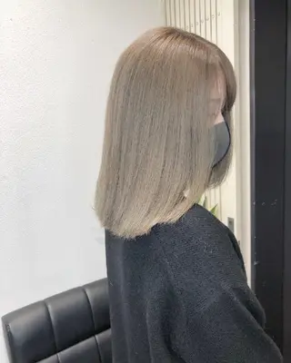 ミディアム カラー ヘアアレンジ 透明感/レイヤー 🇰🇷tomonaのヘアスタイル