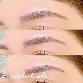アイブロウ Paulele すぎ.*のマツエク・マツパデザイン