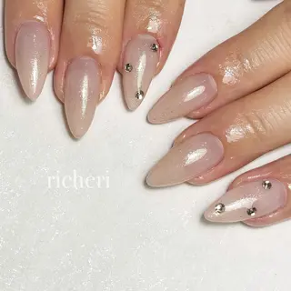ミディアム ネイル richeri beautyのネイルデザイン