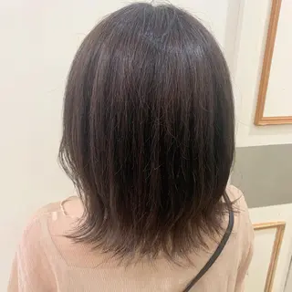 ミディアム ボブ/美髪矯正 /佐藤　奈巳のヘアスタイル