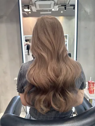 ロング カラー JUNO韓国ヘア MIAN.⋆𝜗𝜚のヘアスタイル