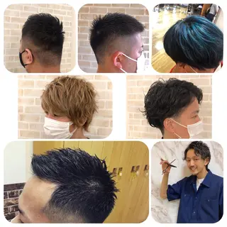 メンズ 🟦西荻窪メンズ特化 美容師🟦Yu-Jiのヘアスタイル
