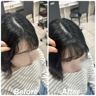 ミディアム 【縮毛矯正/レディー スカット】美涼🎀のヘアスタイル