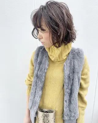 ミディアム ノアヘアデザイン町田店所属・ショートヘア特化 mayaのヘアスタイル