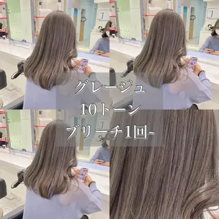 ロング トレンドモテカラー 🩷色落ちまで可愛くのヘアスタイル
