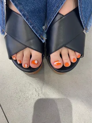 ネイル ボブ/暖色カラー コウボヒカルのヘアスタイル