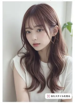 セミロング カラー ✂️恵比寿✂️ 杉田尋斗のヘアスタイル