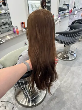 ロング カラー ParveMix🍀 藤原愛未のヘアスタイル