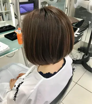 ミディアム カラー 木下 拓海のヘアスタイル