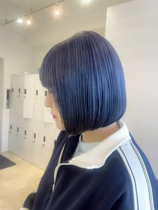 セミロング レイヤー🩵透明感 ೀユイ🌙のヘアスタイル