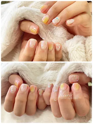 ネイル フルリール 【プライベートサロンのネイルデザイン