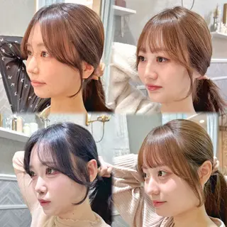 ロング レイヤー/顔周り /ボブ/銀座/サラのヘアスタイル