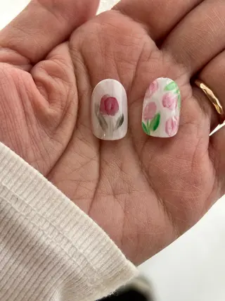 ネイル 辻 久美子のネイルデザイン