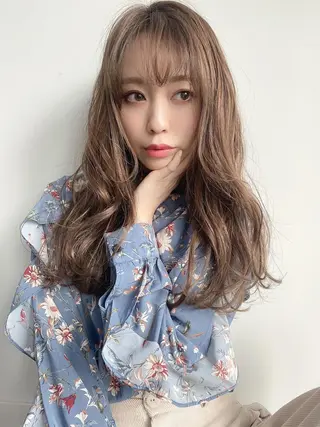 ロング カラー ⭐️Shelter by TOKYO⭐️のヘアスタイル